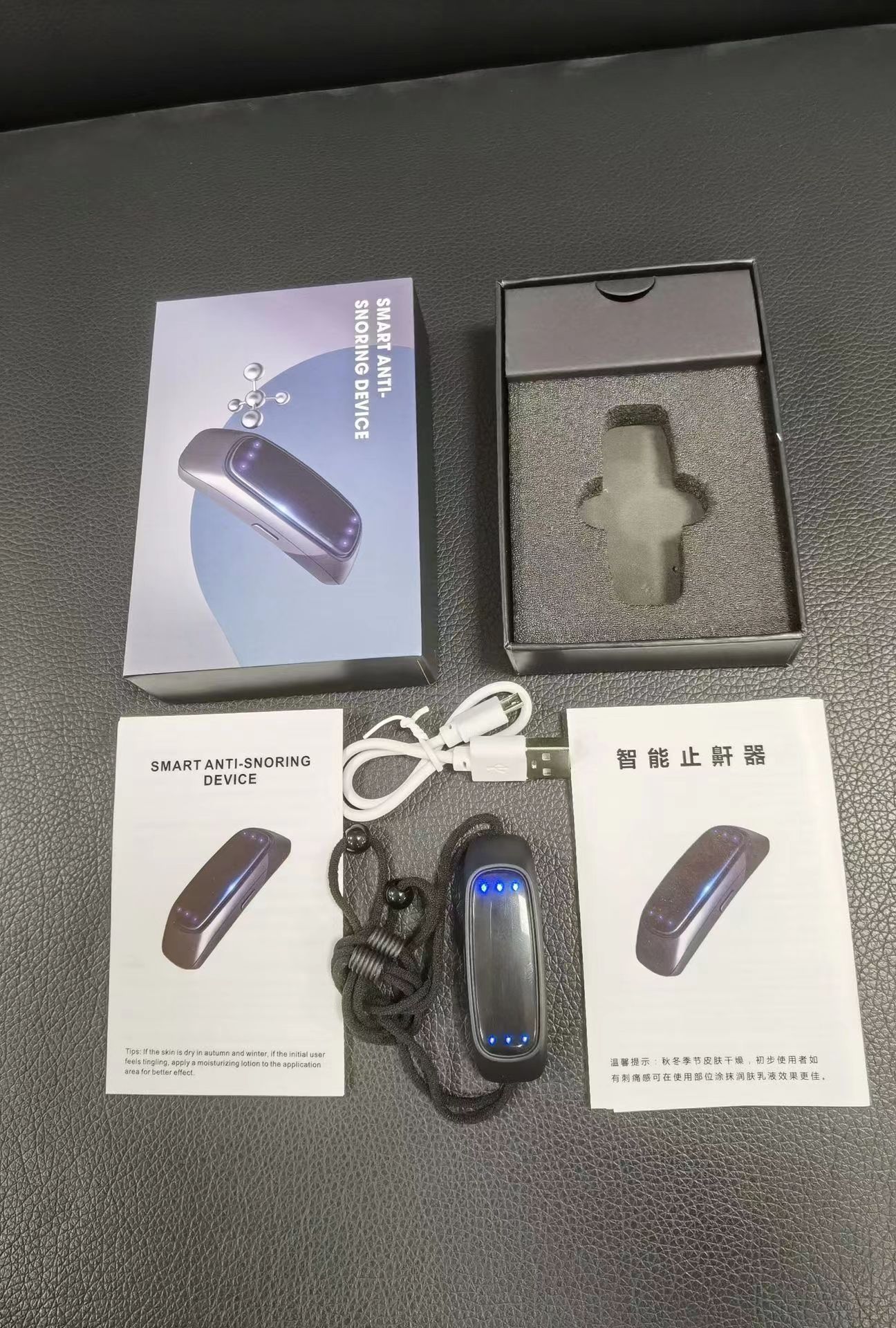 Smart Anti Snoring Device EMS Pulse Snoring Stop Effective Solution Snore Sleep Aid Portable Noise Reduction Muscle Stimulator - Image 3